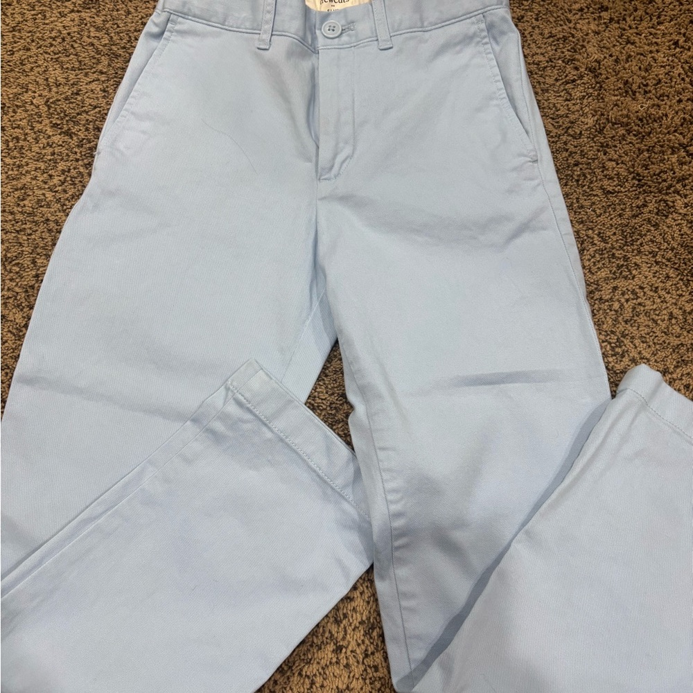 Boys Crewcuts (J. Crew) Slim Fit Light Blue Pants 10 slim